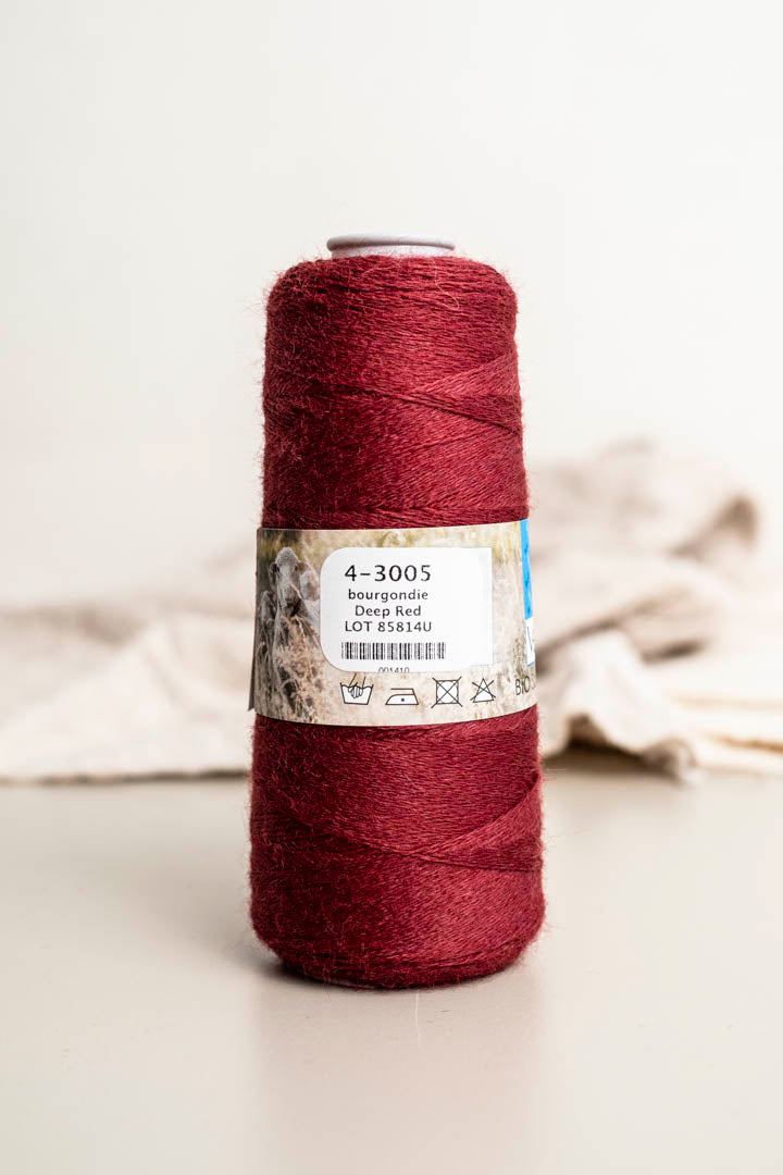 Organic Merino 28/2 - Deep Red