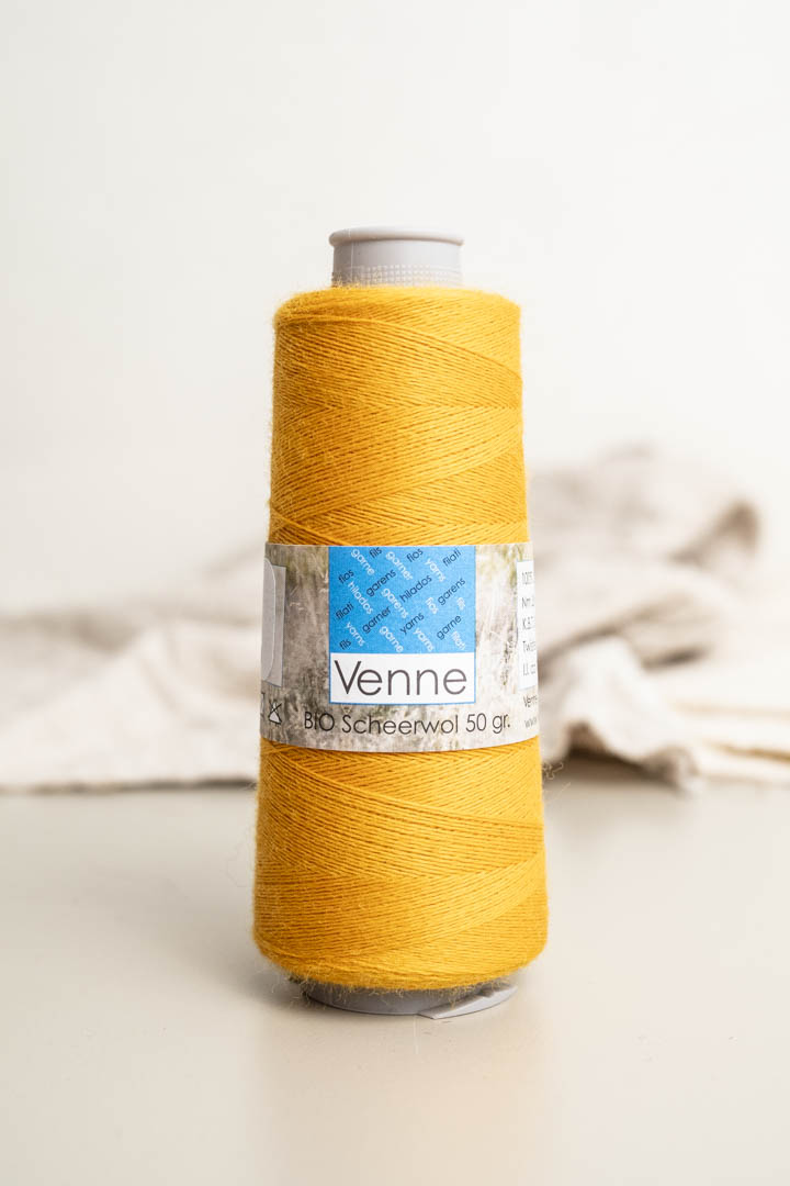 Organic Merino 28/2 - Deep Yellow