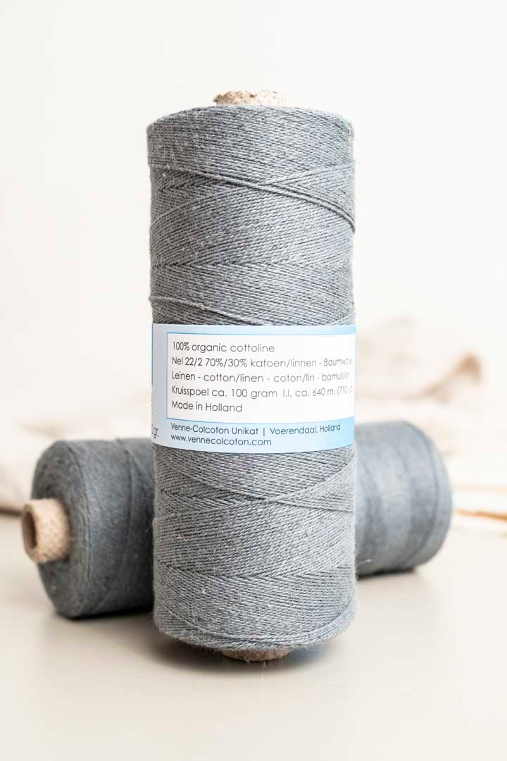 Organic Cottolin 22/2 - Gunmetal