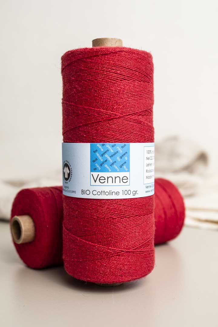Organic Cottolin 22/2 - Rich Berry