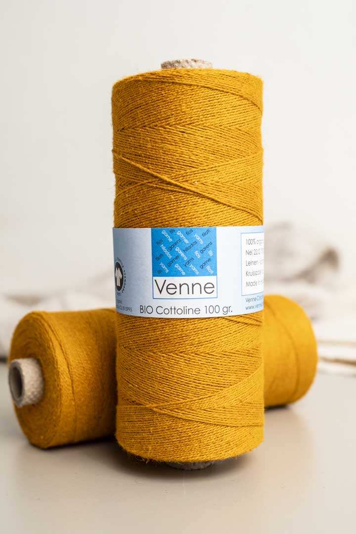 Organic Cottolin 22/2 - Burnt Orange