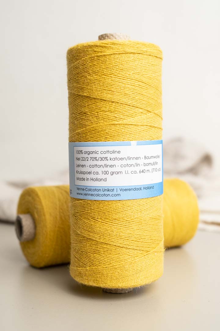 Organic Cottolin 22/2 - Golden Yellow