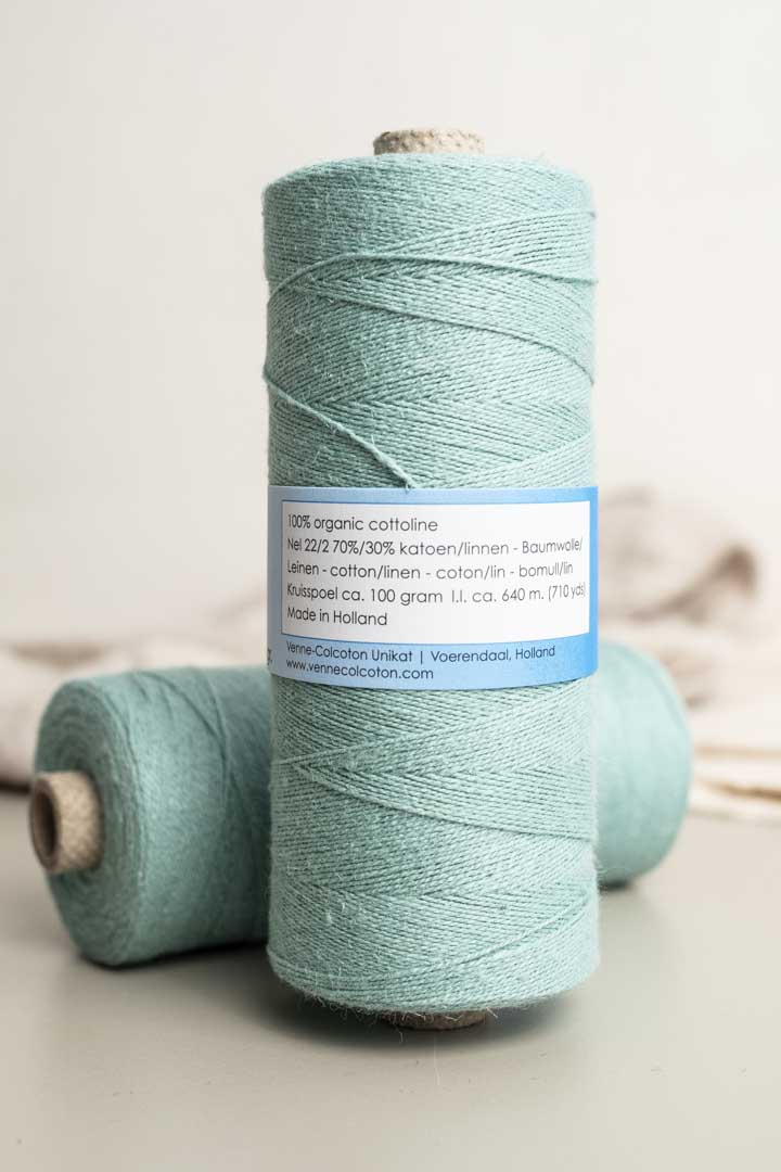 Organic Cottolin 22/2 - Green Turquoise