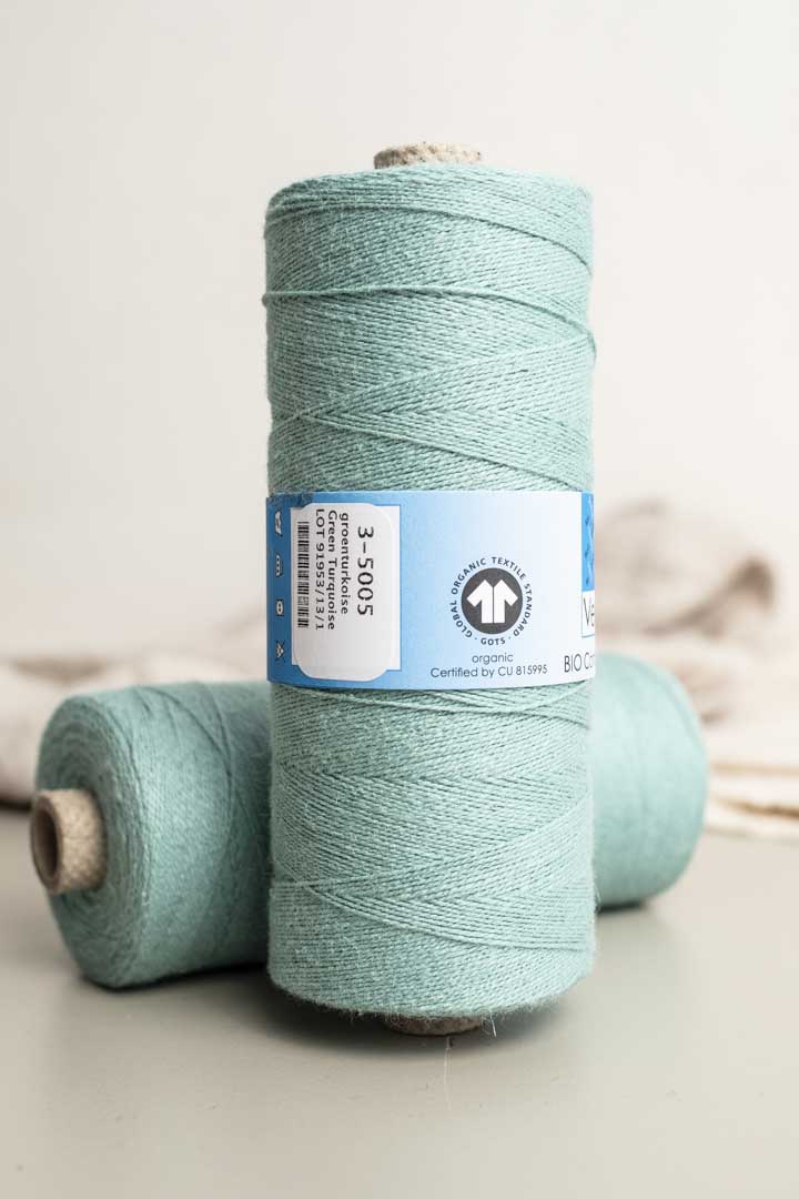 Organic Cottolin 22/2 - Green Turquoise