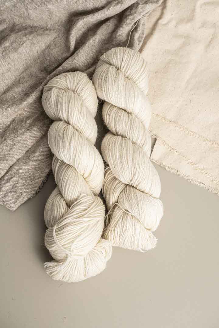 Corriedale Sock - Natural
