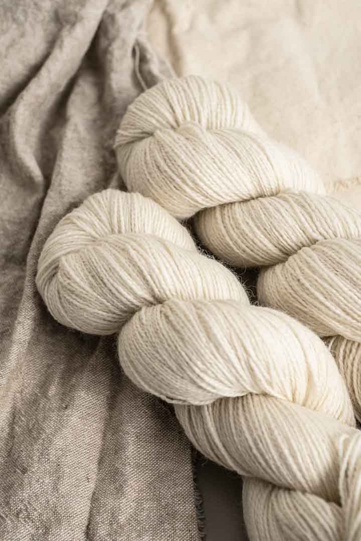 Corriedale Sock - Natural