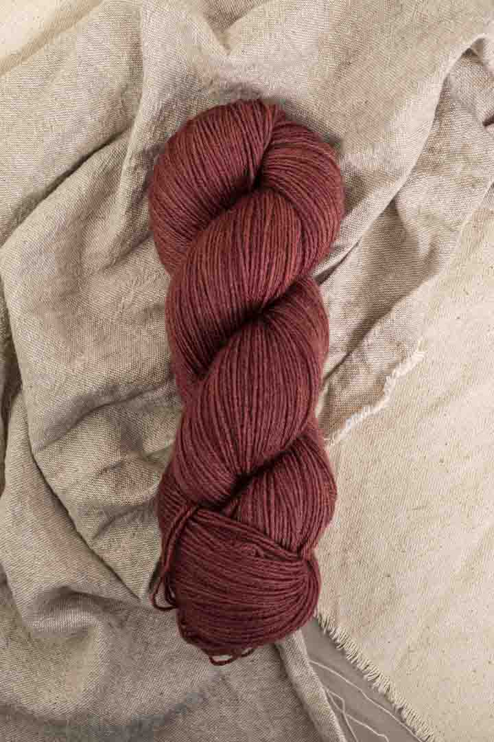 BFL Mohair Sock - Girl in Red