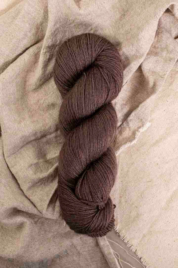 BFL Mohair Sock - Dark Saturday