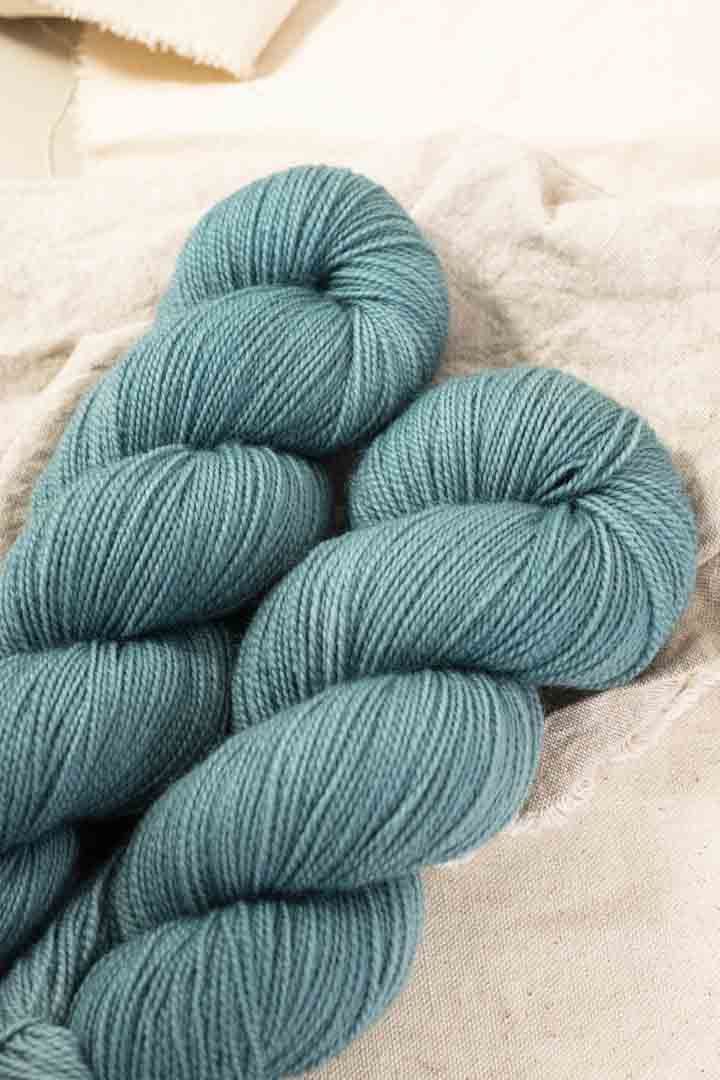 Corriedale Sock - Deep Sea