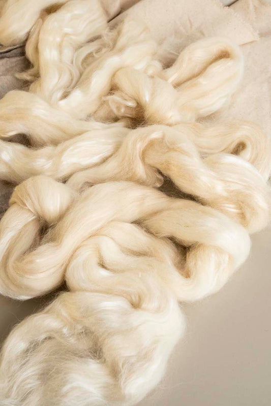 BFL Tussah Silk - Natural