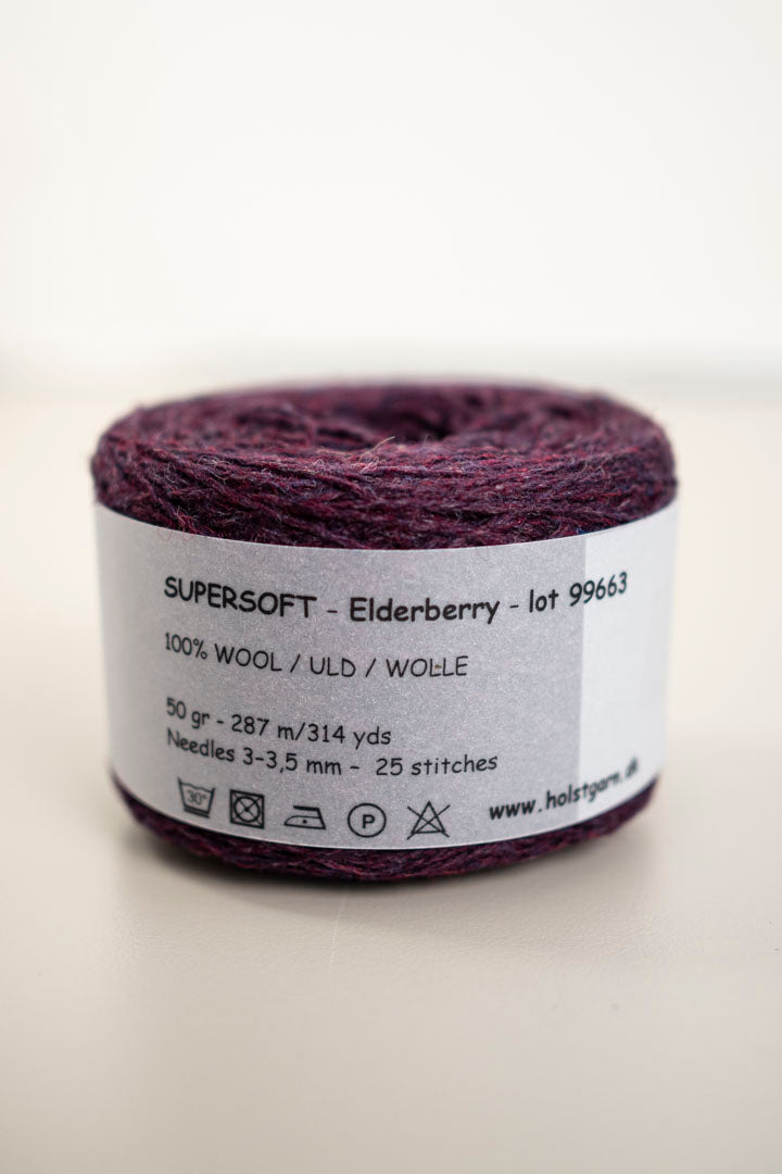 Supersoft 50g Cake - Elderberry