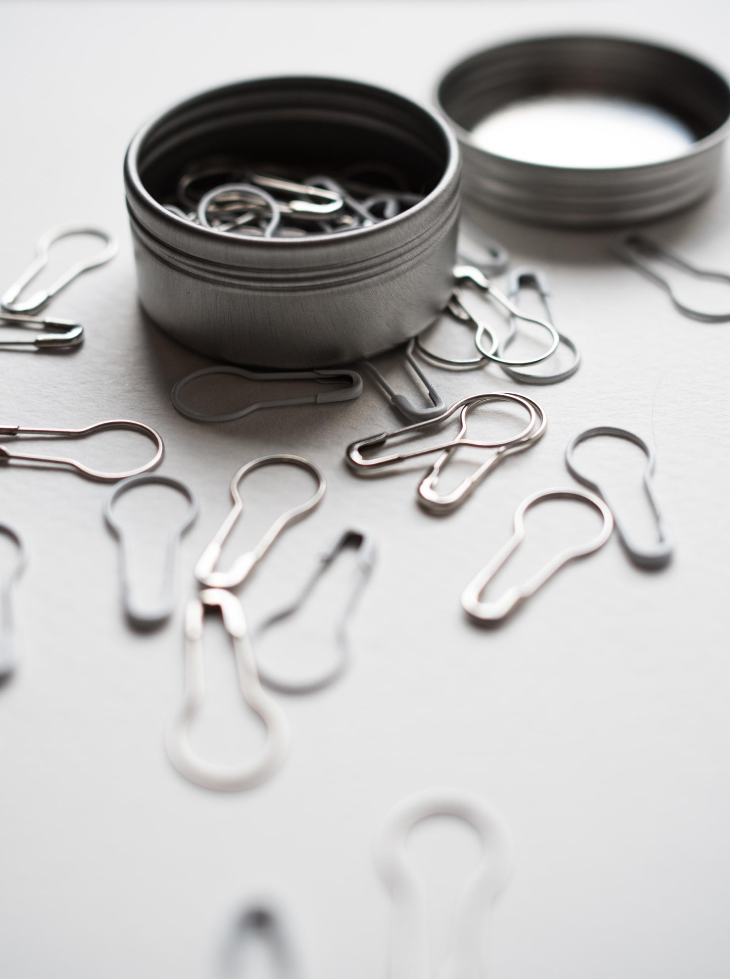 Tin of Stitch Markers